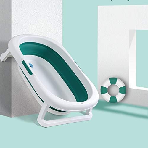 新生児の幼児風呂折りたたみ幼児浴槽3ピース風呂セット滑り止め 安全な赤ちゃん風呂浴槽をきれいにドレインプラグ温度をきれいに