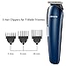 LEADO Beard Trimmer Electric Shaver Razor for Men, 5-In-1 Men’s Personal Groomers, Hair Clippers Nose Trimmer Precision Trimmer, Cordless Rechargeable Hair Removal Kit