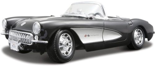 Maisto Die Cast 1:18 Scale Black 1957 Chevrolet Corvette