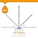Hapinnex Floor Mop Handle Replacement- Suitable for 360° Spin Cleaning Mops Bucket