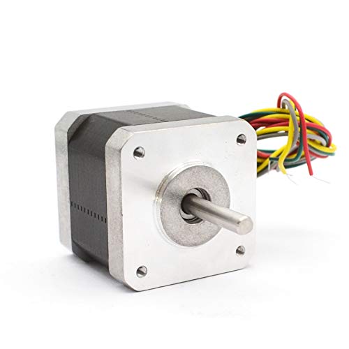 Value-Home-Tools - 3D Printer Nema 17 Hybrid Stepper Motor CNC XYZ axis 42x42x40mm 42BYGH 42SHD0217-24B 4-lead 1.5A 500mN.m