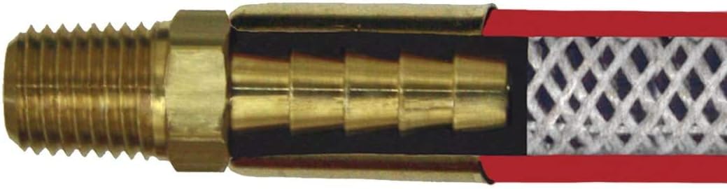 Good Year 12674 Rubber Air Hose Red, 50-Feet x 3/8-Inch: Sports & Outdoors