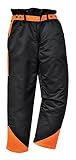 Portwest Workwear Mens Chainsaw Trousers Black XL