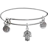 Bangle Bracelet and Hamsa