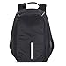 Vbiger Laptop Backpack Casual School Bag Large Capacity Shoulder Book Bag with Charging Port and Headphone Jack for Men and Women (Black)