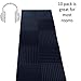 Acoustic Panels - Foam Studio Soundproofing Padding Tiles in Black (Set of 10) - 1