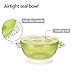 PandaEar Improved Suction Bowls for Toddlers Babies Infants | Stay Put Solid Feeding 3 Sizes |Spoon and Fork Lids Spill Proof| to-Go Snacks Storage Gift Set Chemical BPA Free