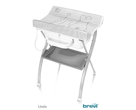Brevi Bañera Cambiador Lindo Bianconiglio