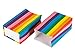 36 Pack Rainbow Striped Paper Gift Bags for Kids Unicorn Birthday & Baby Shower Party Favors Goodies, 8.7 x 5.2 in