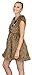 Star Wars I Am Furry Chewbacca Chewie Brown Skater Dress Costume (Juniors Small)
