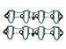 Evergreen 8-10448L Cylinder Head Gasket Set