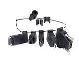 Digitalinx DL-AR Liberty Universal HDMI Adapter Ring Complete Assebly with 5 Adapters - Mutiples (2 Pack)