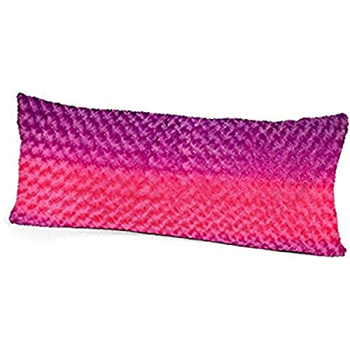 Pop Shop Rosette Fur Body Pillow, Pink Ombre Pricepulse