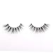 Lunamoon 3D Mink False Eyelashes Siberian Mink Fur Long Thick Hand-made Reusable Eyelashes Natural Look for Women’s Makeup 1 Pair Pack (Kylie)