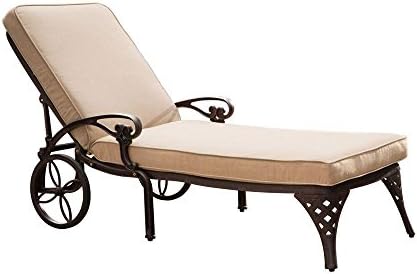 TeakStation Home-Styles Biscayne Chaise Lounger Cushions Only - Outdoor Patio Sunbrella Fabric Custom Made Cushions #TSCHHBCS