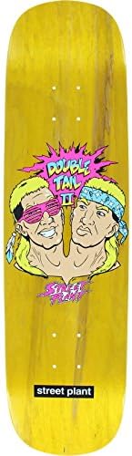 Street Plant Double Tail II Skateboard Deck -8.37x32.5 Assorted Stain DECK ONLY
