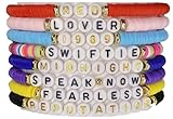 BAQRAXIA 8pc pc TS Fans Bracelet Set, TS Merch