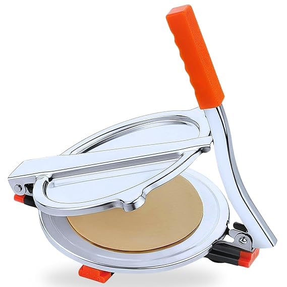 Photo 1 of Puri Press Roti maker Papad Maker Press Machine Chapati maker Pathiri Chapati Khakhra Maker home Kitchen item Daily uses (10inch) Pack of 1