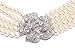 Utopiat Audrey Style Strand Flapper Costume Pearl Necklace Women Inspired By BAT