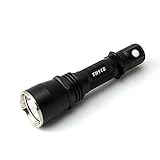 ThruNite TN11S V2 CW Single CREE XM-L U2 LED Tactical Flashlight Black/Powered by 18650/CR123A Battery, Cool White