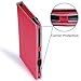 MoKo Samsung Galaxy Tab 4 8.0 Case - Slim Folding Cover Case for Samsung Galaxy Tab 4 8.0 Inch Tablet, RED (With Smart Cover Auto Wake / Sleep. WILL NOT Fit Samsung Galaxy Tab 3 8.0)