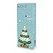 Tabletop Christmas Tree, MAOYUE Artificial Snow Christmas Tree, 20in Mini Christmas Tree with Battery Operated 8 Mode Lighted for Christmas Decorations, Home Decor, Office, Dining Table