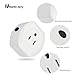 MartinJerry Mini WiFi Smart Plugs That Compatible with Alexa, Smart Home Devices to Control Your Appliance from Anywhere, no Hub Required, WiFi Smart Socket (V04) (4 Pack)