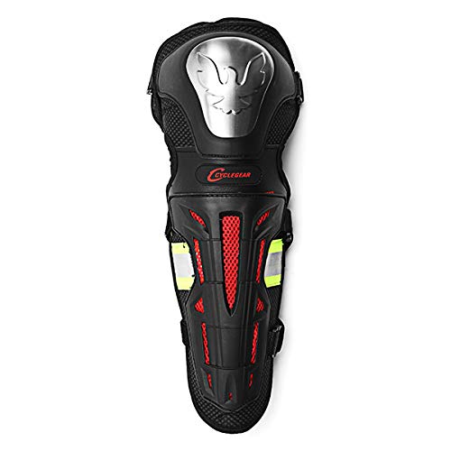 SENREAL 4Pcs Knee Pads Elbow Protector Guard Wrist Kneecap Knee Shin Brace For Motorcycle