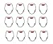 Replacement Swing Top Caps - 12 pack, Ideal for Beer, Soda Bottles, Homebrewing