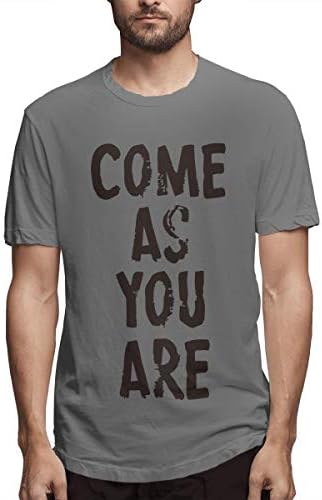 Dreaamy Nirvana - Come As You are Men's Sports Crewneck Tee Top ComfortSoft Short Sleeve T-Shirt
