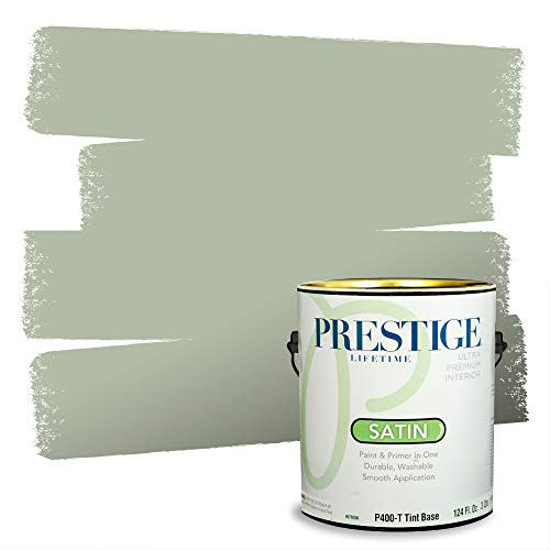 PRESTIGE Paints P400-T-HC-139BM Interior Paint and Primer In One Satin Comparab…