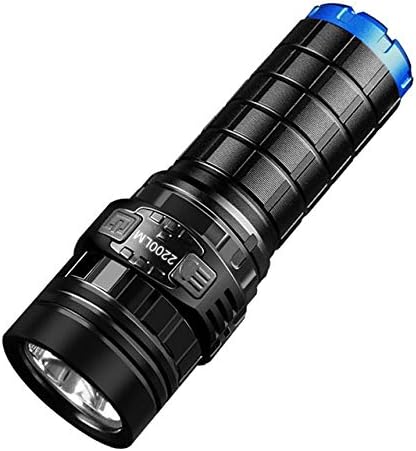 Foneda IMALENT USB Rechargeable CREE XHP70 2200 Lumens LED Flashlight Self Defense with IPX-8 Waterproof with 26650 Battery