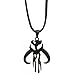 Star Wars Mandalorian Bounty Hunter Pendant Necklace