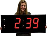 Giant 8" Numbers LED Digital Clock with Remote