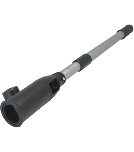 Kit spatule à enduit 25cm adaptateur, poignee bâton télescopique