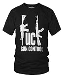 Fuck Gun Control AR15 and AK47 2nd Amendment T-Shirt