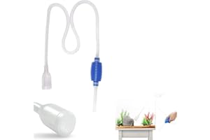 Aquarium Gravel Cleaner Kit, Fish Tank Cleaner, Hand Siphon Hose, Water Sand Filter, Siphon Universal Quick Pump Vacuum Aquar