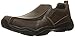 Skechers Men's Larson Berto Slip-On Loafer,Dark Brown Leather,11 M US