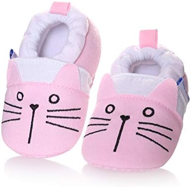 SCOWAY Baby Boys Girls Slippers Cute Cartoon Animal Anti-Slip Warm Winter Crib Shoes Prewalker First Walker Shoes