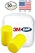 3M Classic Ear Plugs, Foam Earplugs for Noise Reduction and Sleep 50 Count in a Jar