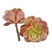Greatflower Pack of 4 Single Artificial Succulent in different colors 4
