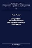 Image de Geldpolitische Reaktionsfunktionen und makroökonomische Unsicherheit (Schriften zur empirischen Wirtschaftsforschung) (German Edition)