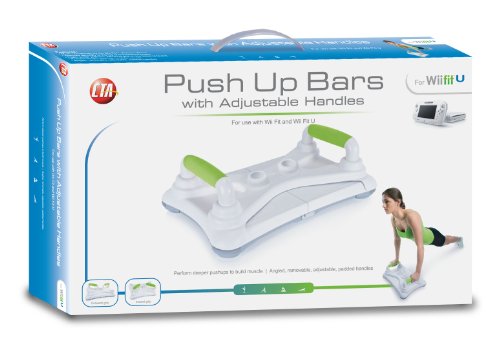 CTA Digital Push up bar For Wii Fit U & Wii Fit - Thumbnail 2