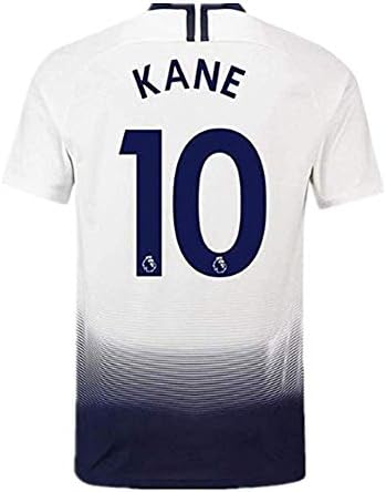 TINGYWANM Tottenham Hotspur 18-19 Season #10 Kane Home Mens Soccer Jersey Color White