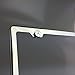 Fit Mercedes Benz Logo Laser Engraved Steel Metal Screw Cap for License Plate Frame Set of 4 Anti Theft or Removable Style