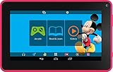 Smartab STJR76PK 7'' Kids Tablet With Preloaded Disney Apps, Games & Books, Android 4.4 Kitkat, 1 YEAR WARRANTY