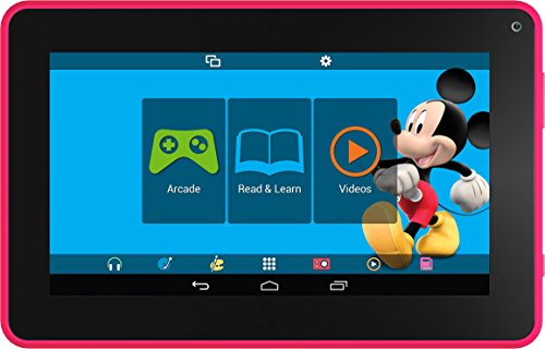 Smartab STJR76PK 7'' Kids Tablet With Preloaded Disney Apps, Games & Books, Android 4.4 Kitkat, 1 YEAR WARRANTY
