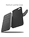 iPhone 6/6S Plus Leather Wallet Plastic Case with Credit Cards Slot and Metal Clip, TAKEN DIRECT Apple i Phone 6S Flip Cover, Vintage and Fashion, Durable and Shockproof Holster, 5.5 Inch (Gray)