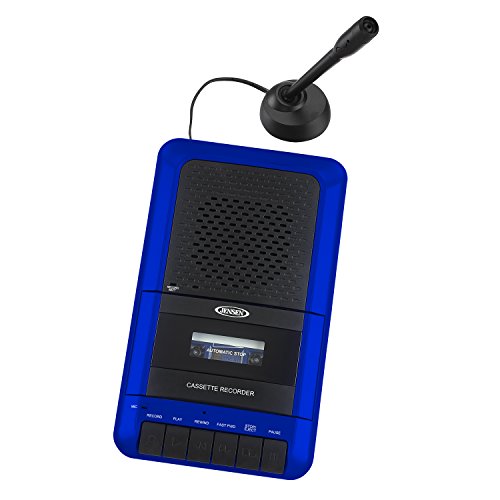 Jensen-MCR-100SB-Portable-Shoe-Box-Cassette-RecorderPlayer-Voice-Recorder-Built-in-Speakers-Microphone-Power-Adapter-Included-Limited-Edition-Model