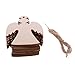 Christmas Wooden Crafts Hanging Ornaments Christmas Tree Decoration Unfinished Wood Cutouts for DIY Blank Slices to Paint (10PCs Angel Style)